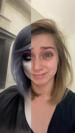 Shauna Rae's Gothic Adventure: Piercings, Tattoos, and AI Filters!