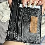 Montana West X Wrangler Credit Card Holder Leopard Print Womens Wallet Slim Credit Card Wallets, Card Cases & Money Organizers Keychain Wallet with Wristlet Strap
