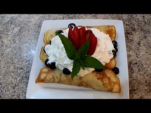 How to make Swedish pancake. Cách làm bánh Swedish pancake