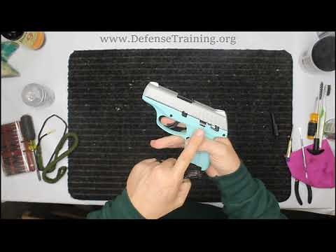 Ruger EC9s disassembly and reassembly
