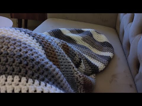 How to crochet the Snuggle sack, cocoon blanket