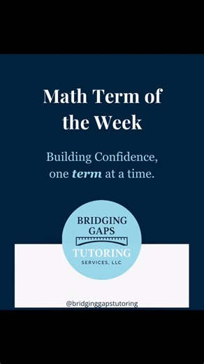 Jasmine B. | Virtual Tutor on Instagram: "✨ Math Term Tuesday ✨ Today’s math term is Greatest Common Factor (GCF) — the largest number that divides evenly into two or more numbers. Understanding the GCF is an important step before students can confidently simplify fractions. 📚 Parents, be on the lookout for my upcoming YouTube video where I explain how we use the GCF to simplify fractions step by step. #greatestcommonfactor #mathtermtuesday #mathhelp #bridginggapstutoring #virtualtutoring"
