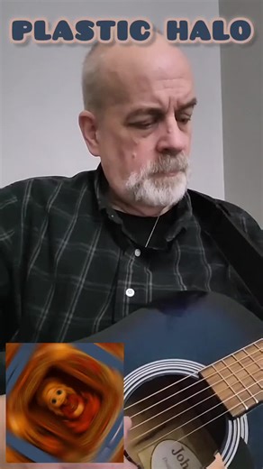 Plastic halo, fragile light Shines so softly, breaks at night Put on a smile while the cameras spin Fake devotion painted on my skin Every prayer’s just another show Cheap wings of plastic, watch me glow plastic halo, it fits just fine Bow to the altar of a cardboard shrine I’m not an angel, I never tried plastic halo at least it shines All my sins in a headline feed Every like is a prayer, every scroll a bead I won’t confess, but I’ll play the part Saint of filters, sinner of art plastic halo, 