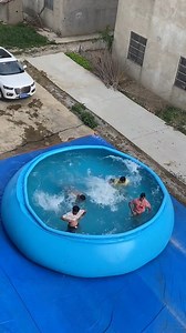 203K views · 586 reactions | #FamilyPoolTime #EasyPoolSetup #SplashZone #ChillAndFloat #SummerEssentials | Home Kitchen Supplies | Facebook