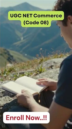 UGC NET Commerce: Reach Your Peak... Guidance Is the Key!!