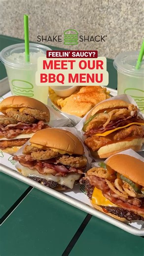16K views | They’re back! Two signature sauces for the summer. Keep it classic with our Smoky BBQ or bite into something tangy-sweet with the Carolina BBQ. | Shake Shack | Facebook