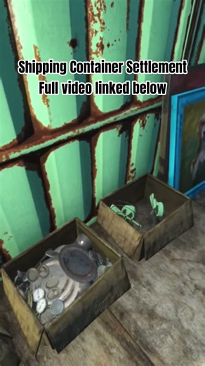Fallout 4 - Spectacle Island Shipping Container Settlement modded