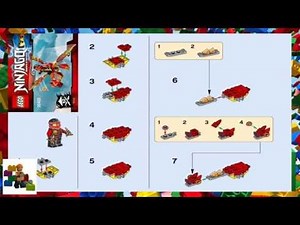 LEGO instructions - Ninjago - 30422 - Kai's Mini Dragon
