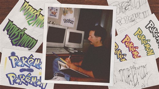 Iconic Pokémon Logo Creator Reveals His Early Design Drafts