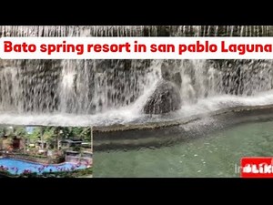 Bato spring resort San Pablo Philippines
