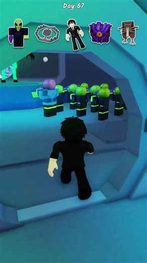 Trolling Alien with items part 1 #roblox #99nightintheforest