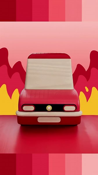 The RED CAR won’t stop! 🚗🔥 Who will win the race?