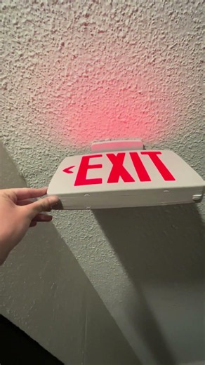Testing a Lithonia LQM With Red Letters