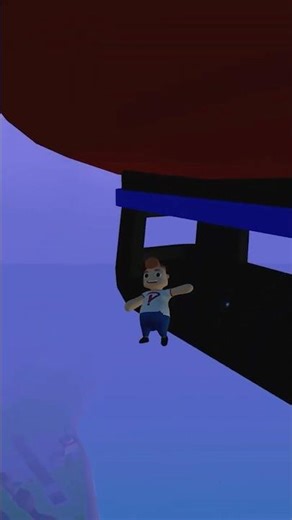 Boarding a BLIMP in Totally Reliable Delivery Service! #totallyreliabledeliveryservice #shorts