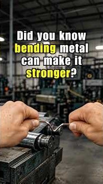 Did You Know Bending Metal Can Make It Stronger?