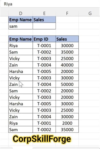 Excel SUMIF Formula Explained: Sum Data by Criteria in Minutes #sumif #corpskillforge