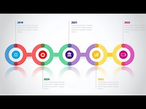 Timeline Slide in PowerPoint | Tutorial 1028 | #timeline
