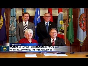 Bullock signs bill to continue work of Montana sexual assault task force