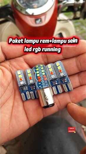 Brake light package + RGB LED running turn signal lights #brakelights #turnsignallights #shorts