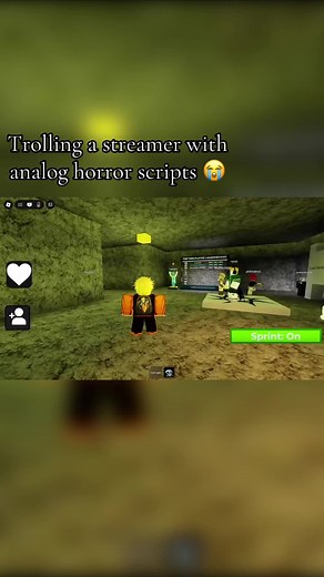 Trolling a Streamer with Analog Horror Scripts