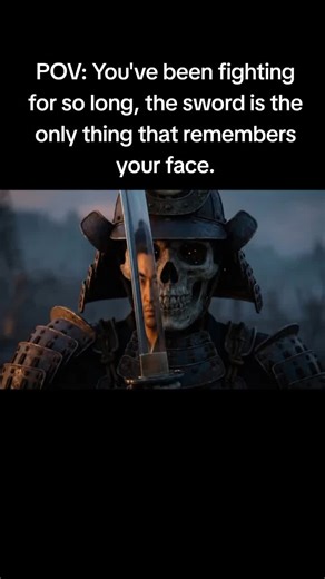 Even death couldn't erase the memory. #SkeletonSamurai #DarkArt #Warrior #Sad #Guts