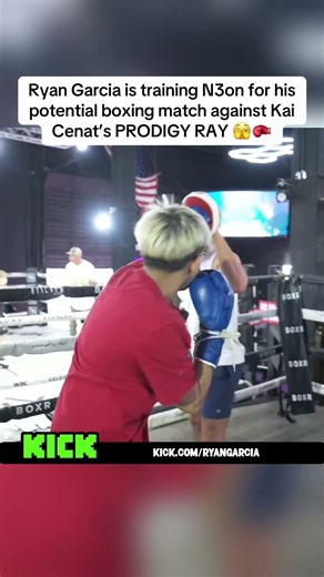 Ryan Garcia is training N3on for his potential boxing match against Kai Cenat’s PRODIGY RAY