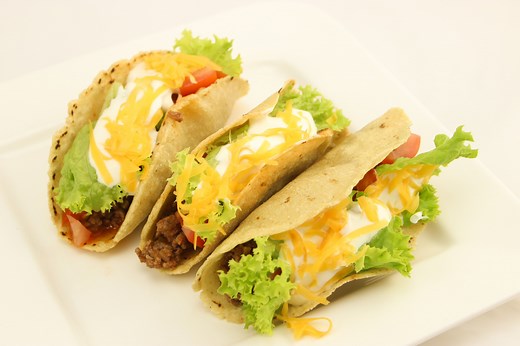 Taco Shells selber machen (  Füllung) - amerikanisch-kochen.de