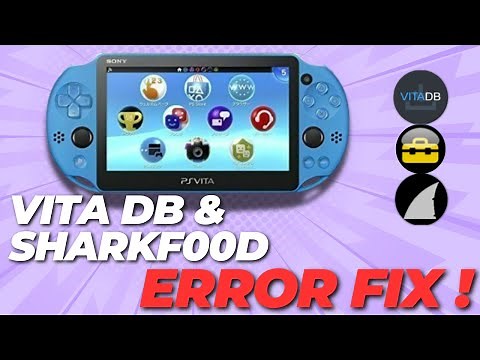 PS VitaDB & Sharkfood Runtime Error Fix (2025)