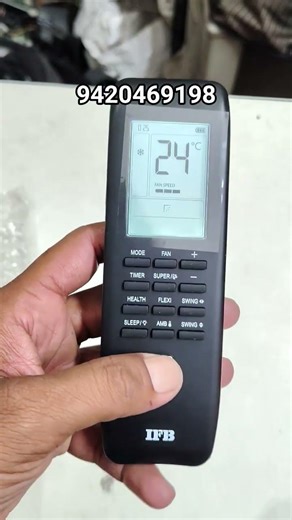 IFB Split AC Original Remote #repairing #ac service