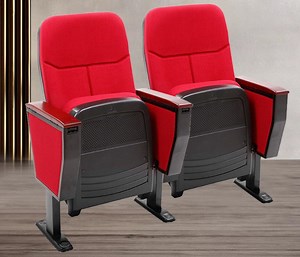 [Hot Item] School Auditorium Chair with Writing Pad Conference Lecture Hall Chair with Desk