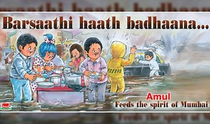 Amul's Topical Advertisement Hails The Spirit Of Mumbai