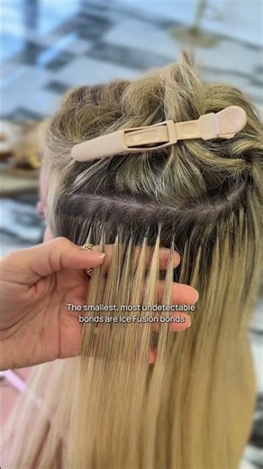 Safe Micro-Bonding Extensions (K-Tips & Ice Fusion) in Brooklyn, NYC #hairextensions