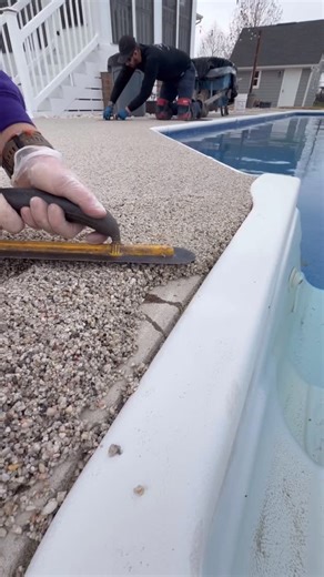 TJ Neal | Resin bound surfacing compilation video Enjoy this lovely ASMR video! 🙌 #satisfying #oddlysatisfying #fyp #asmr #resin | Instagram