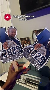 How To Make Customized Graduation Fan #crafting #smallbusiness #cricutph #cricut #cricutdiy