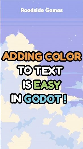 How To Add Color To Text In Godot