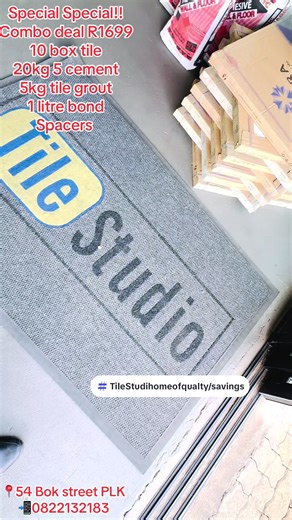 Combo Deal at Tile Studio for Only R1699