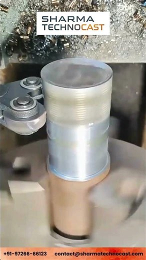 Knurling operation on Lathe Machine | Sharma Technocast