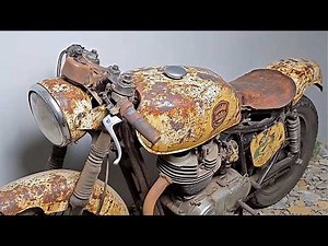 Man Restores 40-Years-Old Classic Motorcycle Back to New | Start to Finish by ‪@MichaelRestoration‬