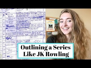 Pantser Tries Plotting Like JK Rowling // Outlining A Book Series // WRITING EXPERIMENT