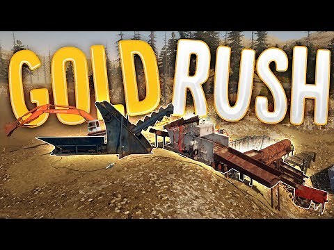 Gold Rush - The Largest Gold Mining Operation! - New Mine Site & Conveyor Belt - Gold Rush Gameplay