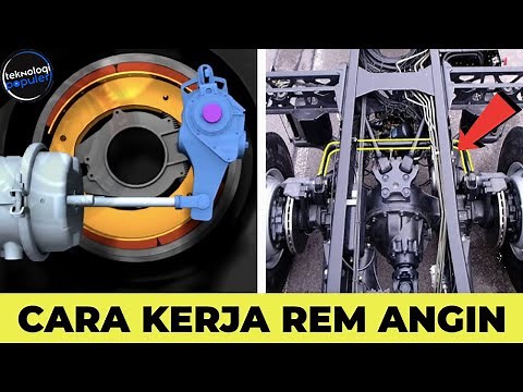 Not Many People Know! This Is How Air Brakes on Buses and Trucks Work, Including Their Components