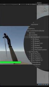Animation/ Inventory system for my FPS :) #animation #blender