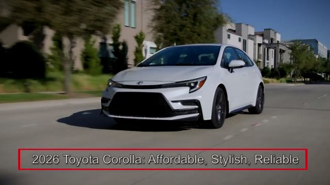 2026 Toyota Corolla Test Drive