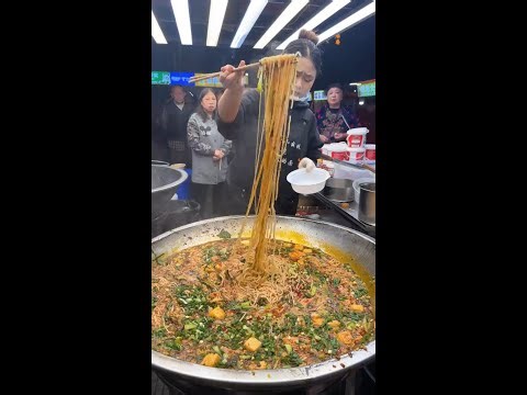 🔴 LIVE: Giant Noodle Pot Feast | China Street Food in Action POV Cooking Show