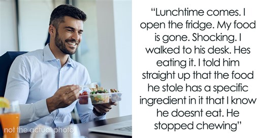 Food Thief Leaves Coworker Hungry, Is Mad When He’s Tricked Into Eating Something He Shouldn’t