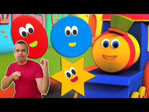 The Shapes Song, Learn Sign Language and Asl Videos for Kids