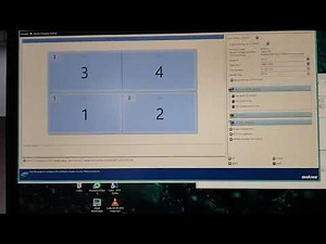 Configuração da Matrox C420 para juntar dois projetores e criar uma unica imagem