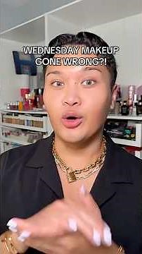 Wednesday Addams Makeup Tutorial... LOL | Sean Anthony