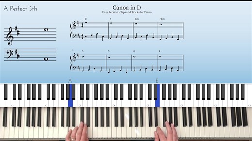 EASY PIANO TUTORIAL - Canon in D (PLAY WEDDING PIANO!)_0018