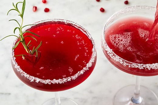 Toast The Holidays With These Jewel-Toned Pomegranate Martinis